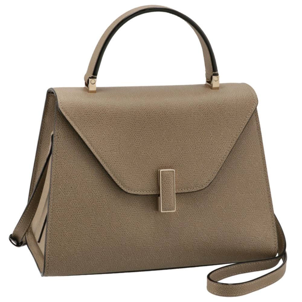 Valextra Iside Medium Oyster Bag Gray
